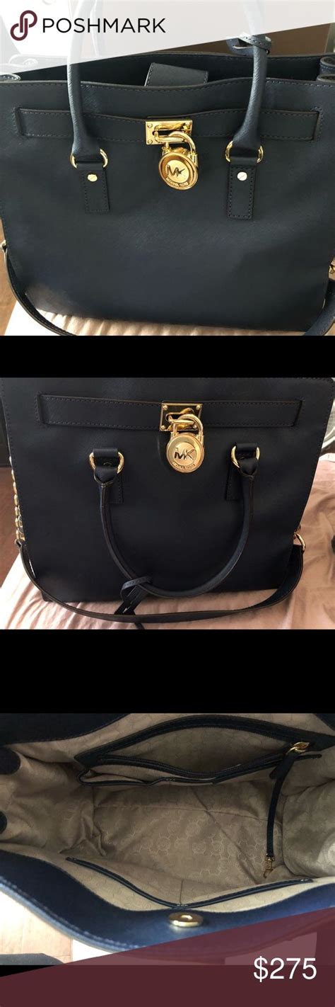 Navy Micheal Kors Purse Navy Micheal Kors Purse Only Used One Or Two Times Michael Kors Bags