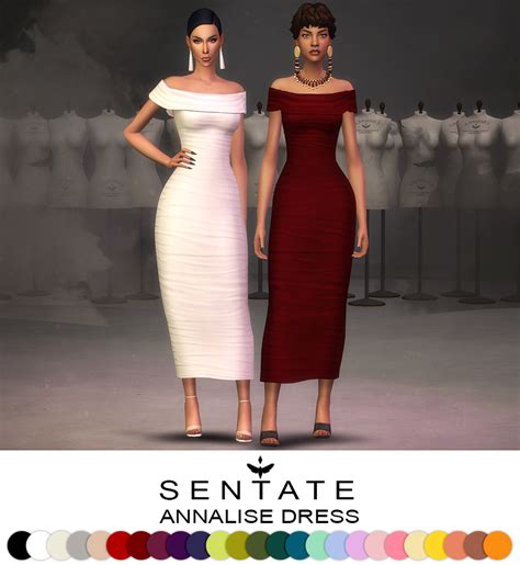 December 2021 Collection Sentate On Patreon In 2022 Sims 4 Dresses