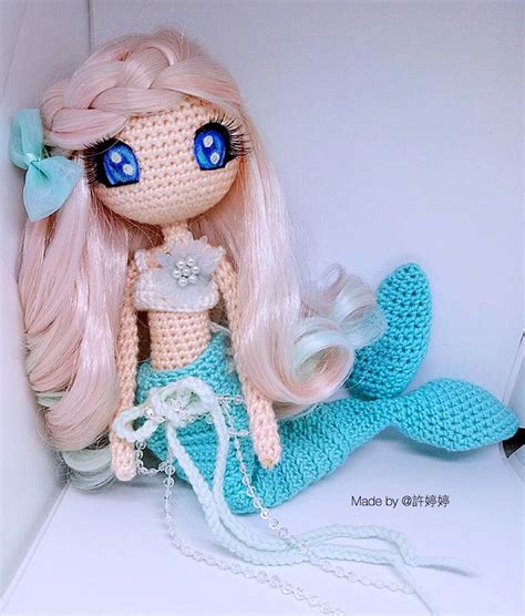 Mermaid Ava Made By 許婷婷 Hiet925024ting8 So Femininity 💙 Crochet