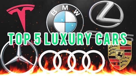 Top 5 Luxury Car Brands Youtube