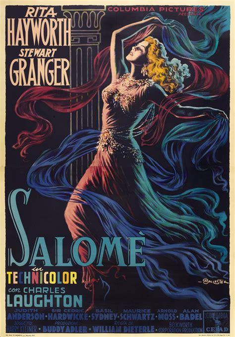 Rita Hayworth Salome Poster