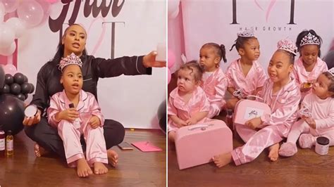 alexis sky throws a lavish party for her daughter alaiya grace s 5th birthday 🎂🎈 youtube