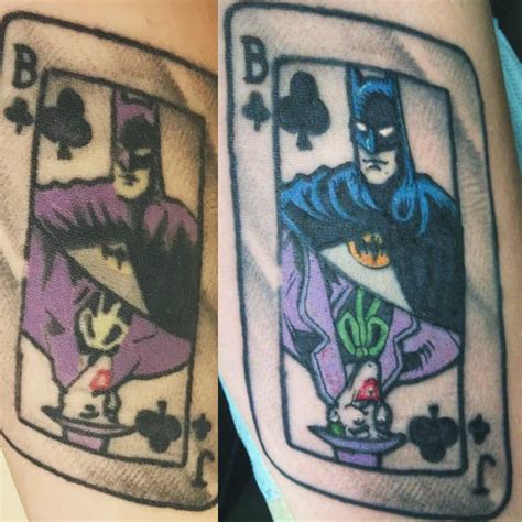 Batman Joker Playing Card Tattoo Wiki Tattoo