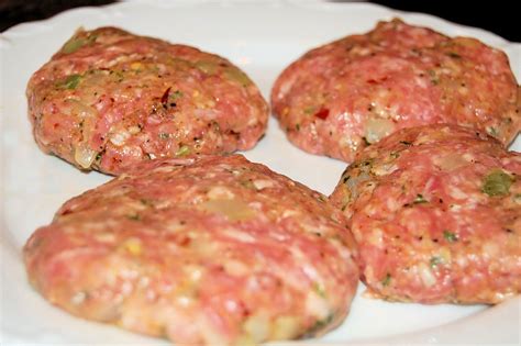 These beef patties can be prepared in advance for homemade cheese burger. pork burger patty recipe pinoy
