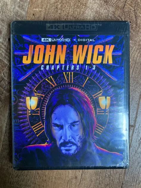 JOHN WICK TRILOGY Collection Chapters K UHD Blu Ray Digital NEW PicClick