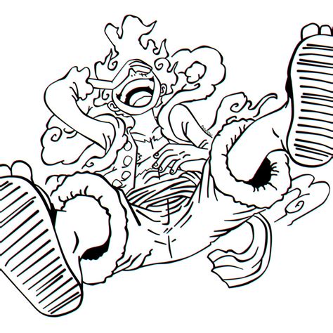 Luffy Gear By Peterowr On Deviantart Luffy Gear Luffy Drawings