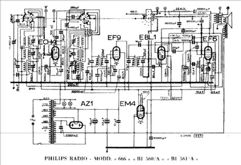 Bi561a Early Radio Philips Italy Milano Mi Build Radiomuseum