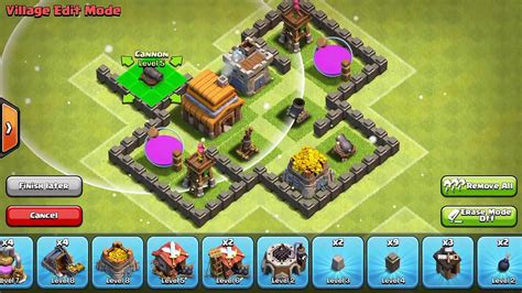 Clash Of Clans Level 4 Town Hall