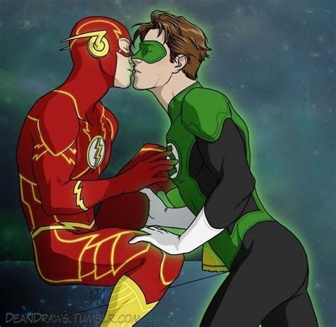 Dcu Hal Jordan X Barry Allen Halbarry