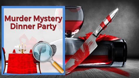 Murder Mystery Dinner Party Creative Group Date Idea