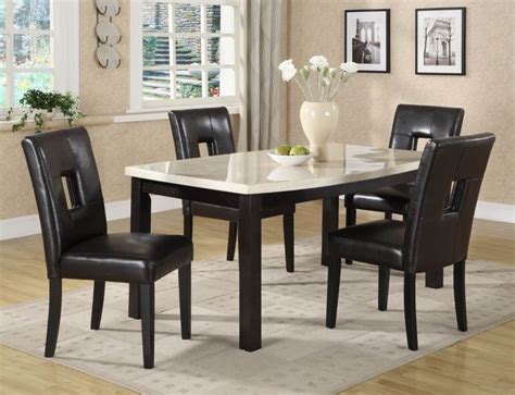 Check spelling or type a new query. Image result for white granite dining table set | Marble ...