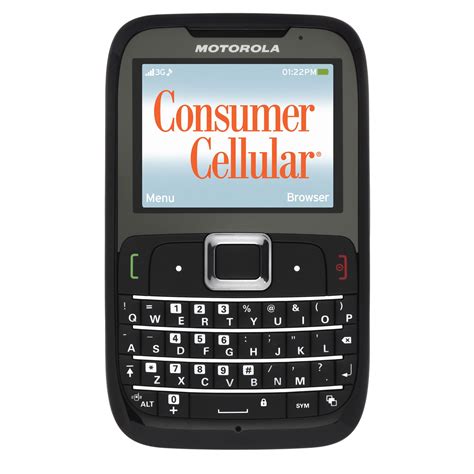 Consumer Cellular Ex 430 Ex430 Cell Phone W Qwerty