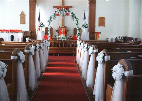 Church Wedding Decoration Add Blessedness To Your Wedding ~ Unique
