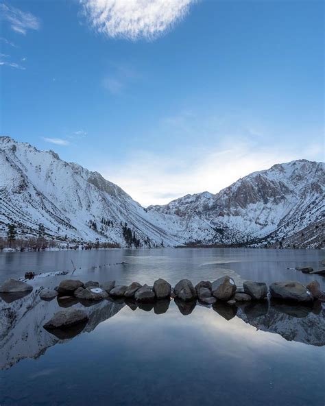 Canon I Recently Visited Convict Lake In The Sherwin Range Of The