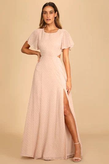 dresses for women best women s dresses online lulus blush maxi dress cutout maxi dress