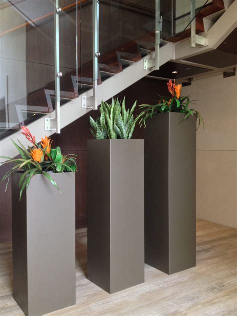 Office Lobby Artificial Tropical Plants New Westminster Office Decor