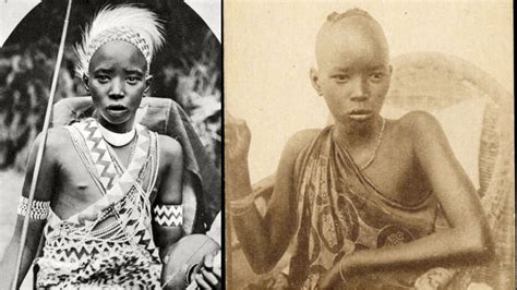 King Mwambutsa Iv Of Burundi Kingdom Crowned At The Age Of 3 In 1915