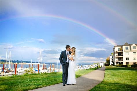 Magical Wedding Rainbow Wedding Photography Double Rainbow Wedding Portland Wedding