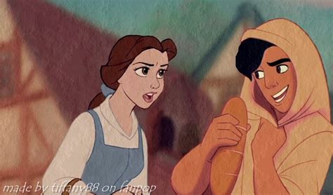 Aladdin And Belle Disney Crossover Photo Fanpop