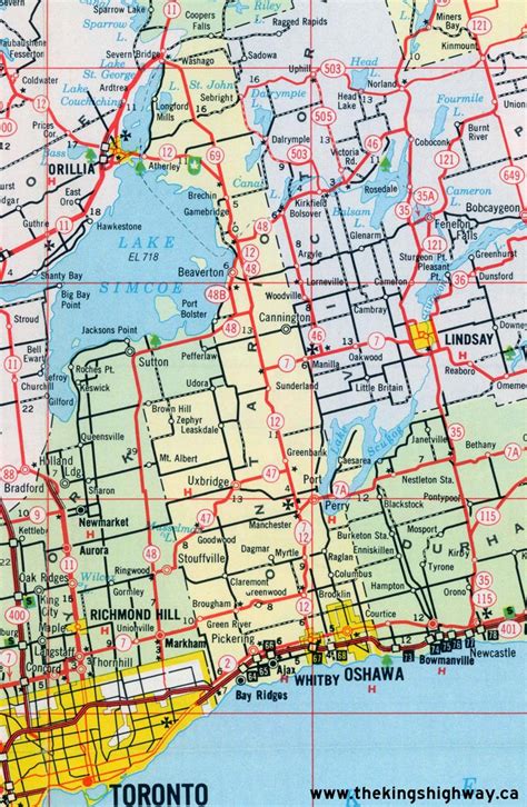 Ontario Highway 48 History - The King's Highways of Ontario