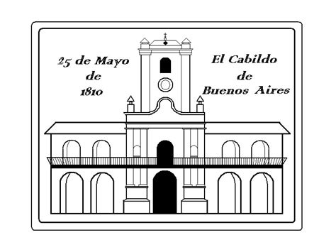 El 25 de mayo es un día muy importante en la historia argentina. DIBUJOS PARA DOCENTES: MAYO - 25 DE MAYO DE 1810