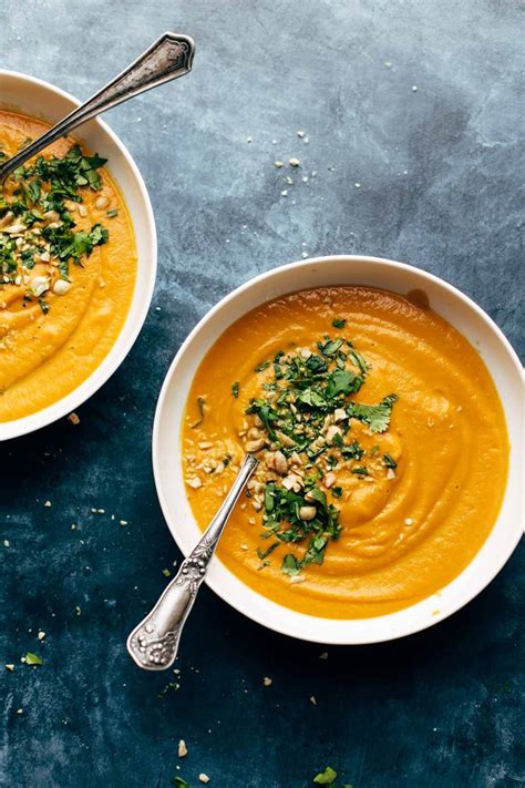 Spicy Instant Pot Carrot Soup Recipe Pinch Of Yum