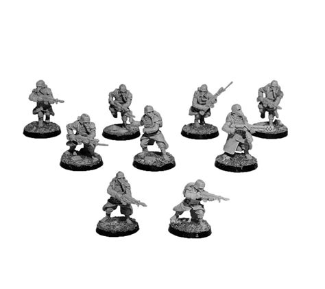 Buy Death Korps Of Krieg Infantry Squad Advancing In The All4wargames Store