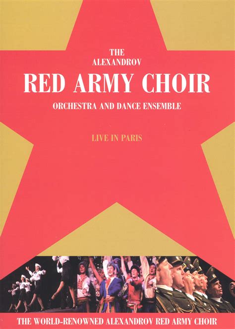 Best Buy The Alexandrov Red Army Choir Live In Paris Dvd