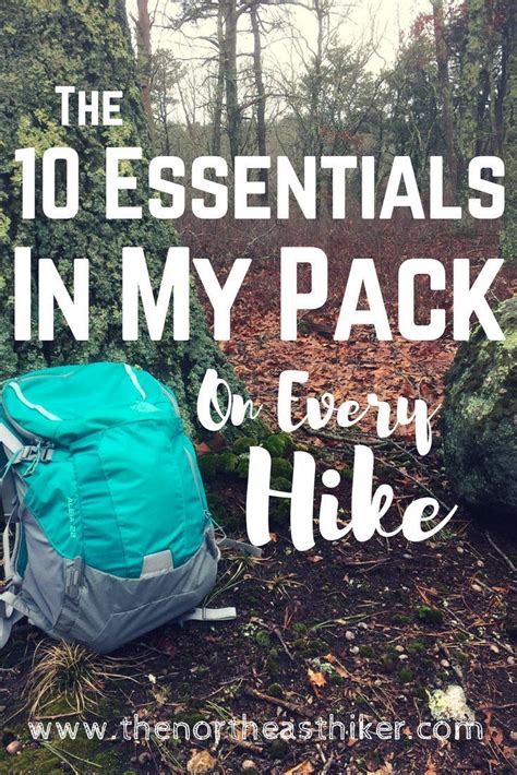 the 10 essentials in my pack on every day hike dayhikingbackpack hiking essentials hiking