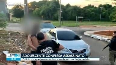JA ª Edição Polícia prende homem e apreende menor suspeitos de matar jornalista a pauladas