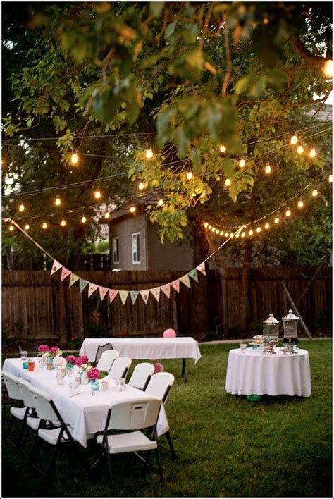 The Best Ideas For Chic Simple Backyard Graduation Party Decorating