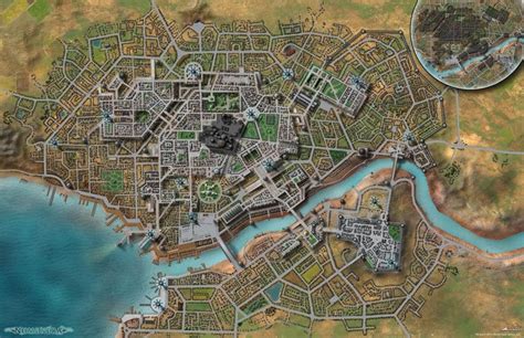 Modern Fictional City Map Generator Maps Model Online