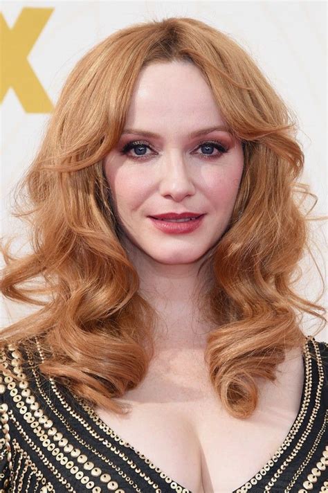 12 Of The Best Hair Makeup Looks From The 2015 Emmys Christina Hendricks Beautiful