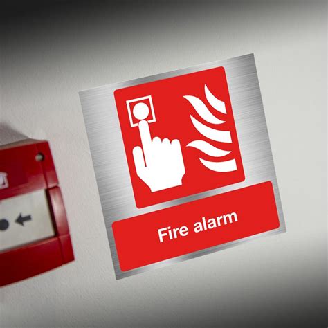 Fire Alarm Fire Safety Sign Signbox
