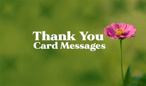 Thank You Messages To Write In A Appreciation Card Wishesmsg
