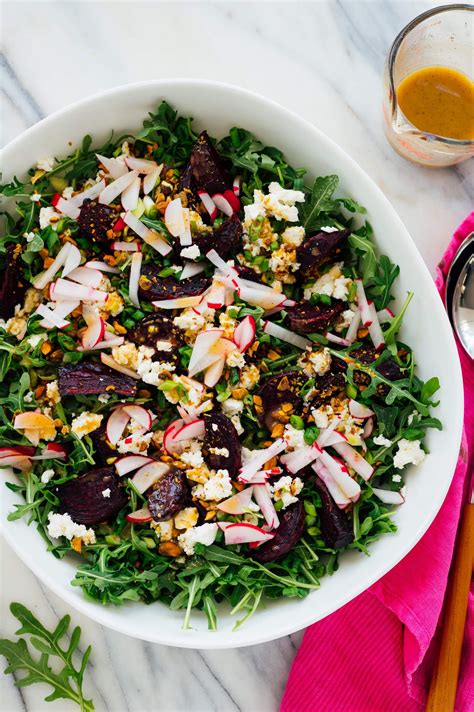 Roasted Beet Salad With Goat Cheese And Pistachios Cookie And Kate