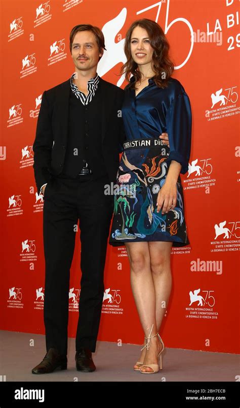 Venice Italy September 04 Tom Schilling And Paula Beer Attends Werk Ohne Autor Never Look