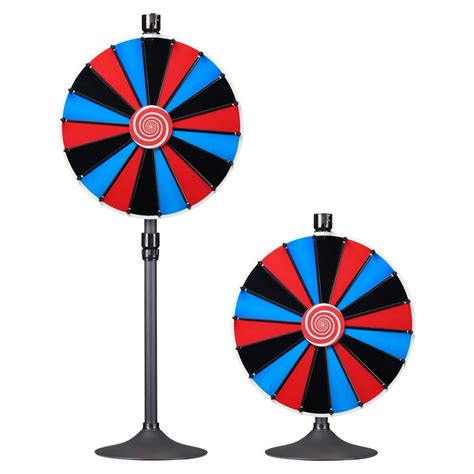 Winspin 24 Prize Wheel Diy Slot18 Floor Stand Or Tabletop In 2022