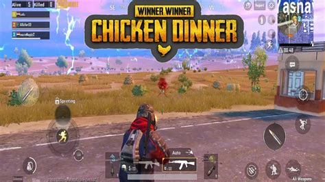 Winner Winner Chicken Dinner Pubg Mobile Gameplay Youtube
