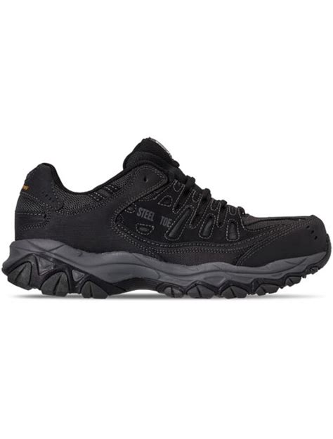 Buy Skechers Mens Relaxed Fit Crankton Steel Toe Work Sneakers From