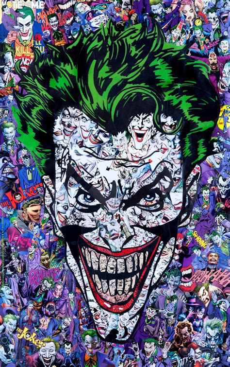 Joker Face Illustration Comic Books Joker Hd Wallpaper Wallpaper Flare