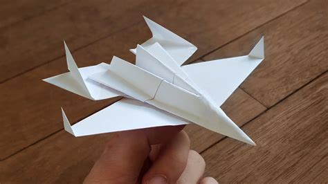 How To Fold A Paper Jet That Actually Flies F 14 Tomcat Youtube