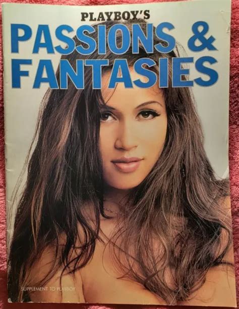 PLAYBOY MAGAZINE 1998 Passions And Fantasies Supplement Original