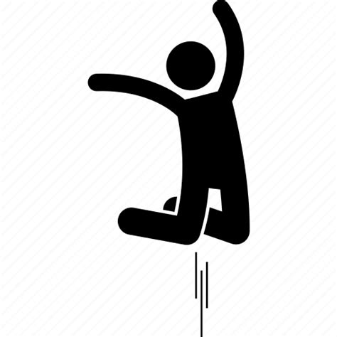 Hop Jump Jumping Leap Man Person Icon Download On Iconfinder