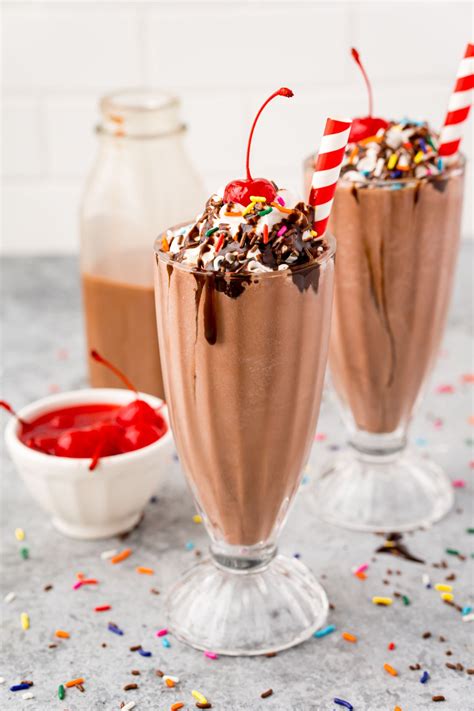 Chocolate Milkshake Thick and Rich