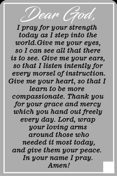 See more ideas about morning prayers, morning prayer quotes, good morning quotes. Life/Faith image by Bruce in 2020 | Powerful morning ...