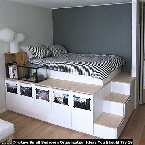 Creative Small Bedroom Organization Ideas You Must Try Asap Image Of Sovrumsid Er