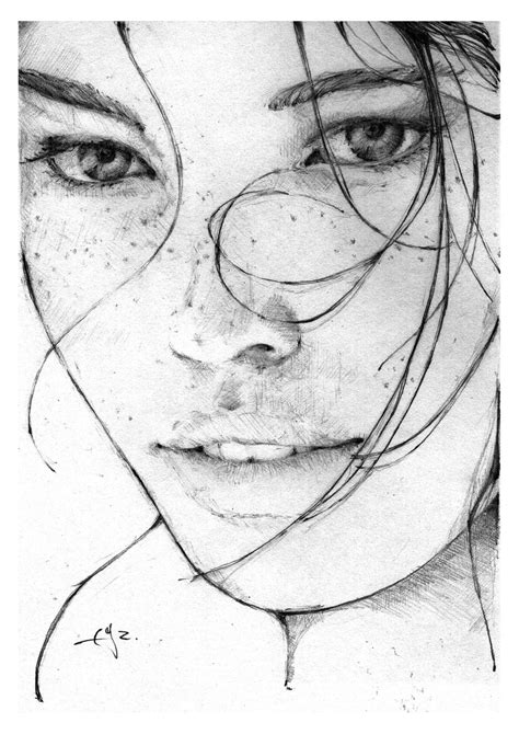 Graphite Drawings On Behance Face Drawing Face Art Painting And Drawing