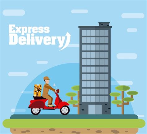 Premium Vector Express Delivery Cartoons