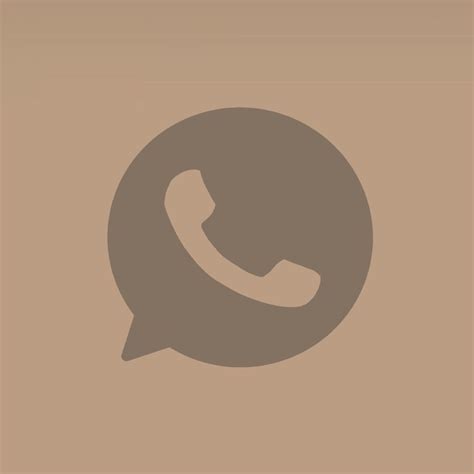 Whatsapp Brown Logo Black Aesthetic Wallpaper Aesthetic Iphone